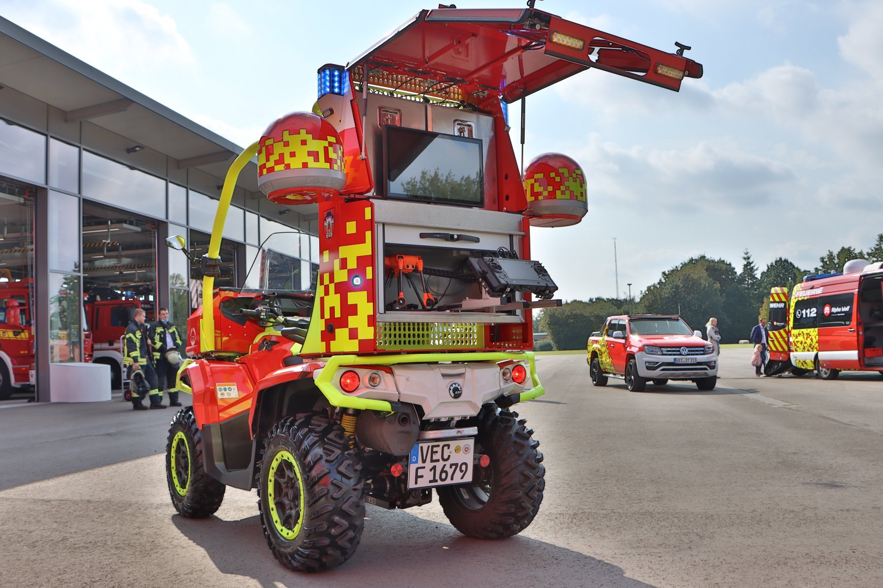 Übernahme des Alpha Robotics Erkunder ATV - Freiwillige Feuerwehr Vechta