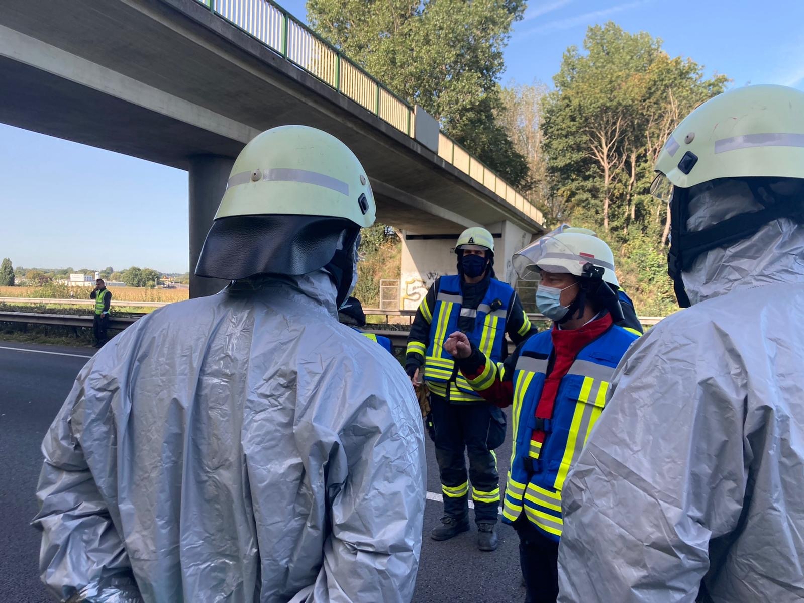 Gefahrgut auf der Autobahn